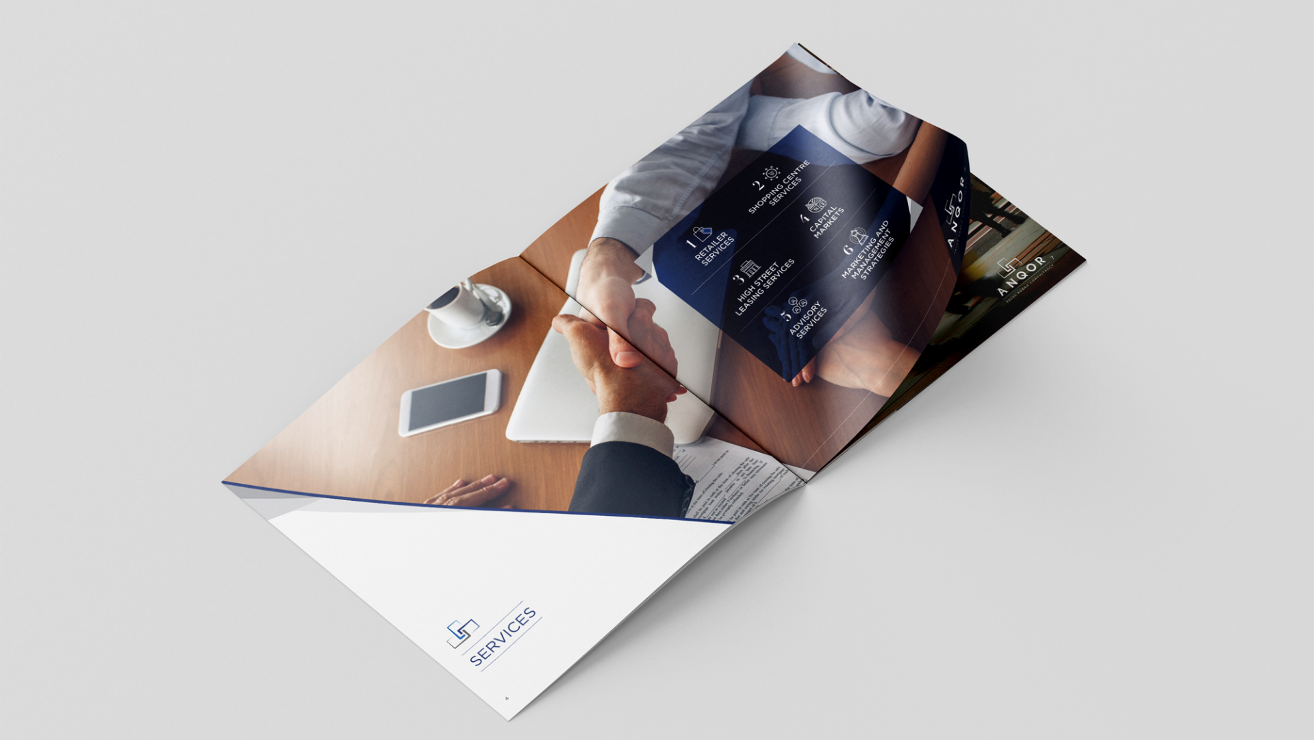 Anqor Ticari Gayrimenkul Katalog Broşür Tasarımı