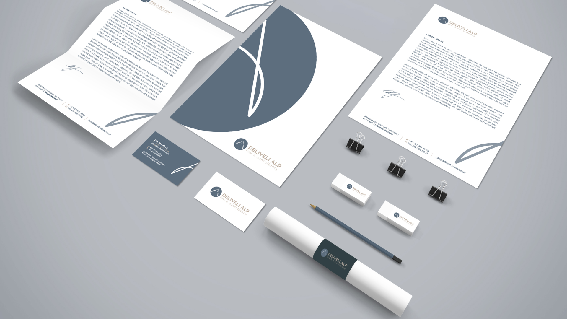 Delivelialp Logo ve Kurumsal Tasarımı