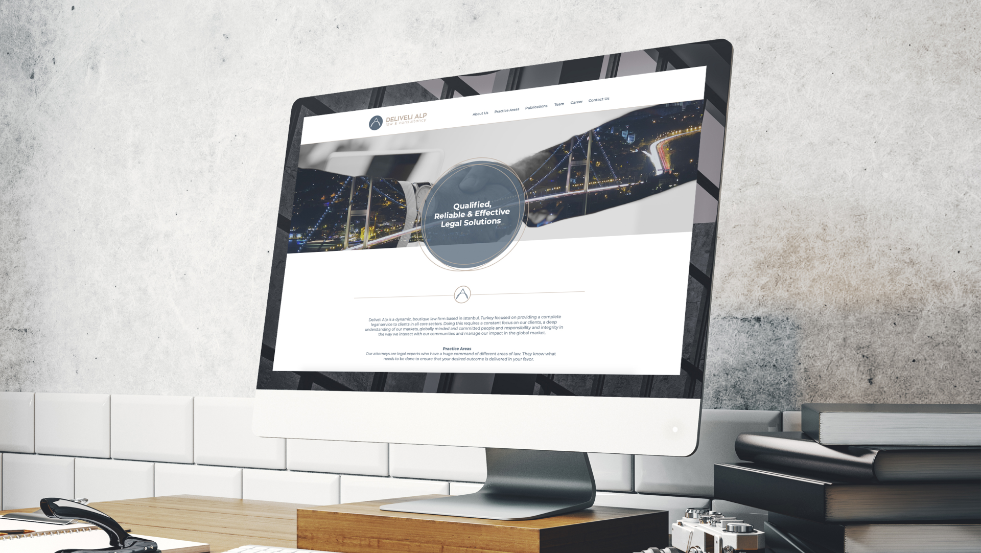 Delivelialp Responsive Website Tasarımı
