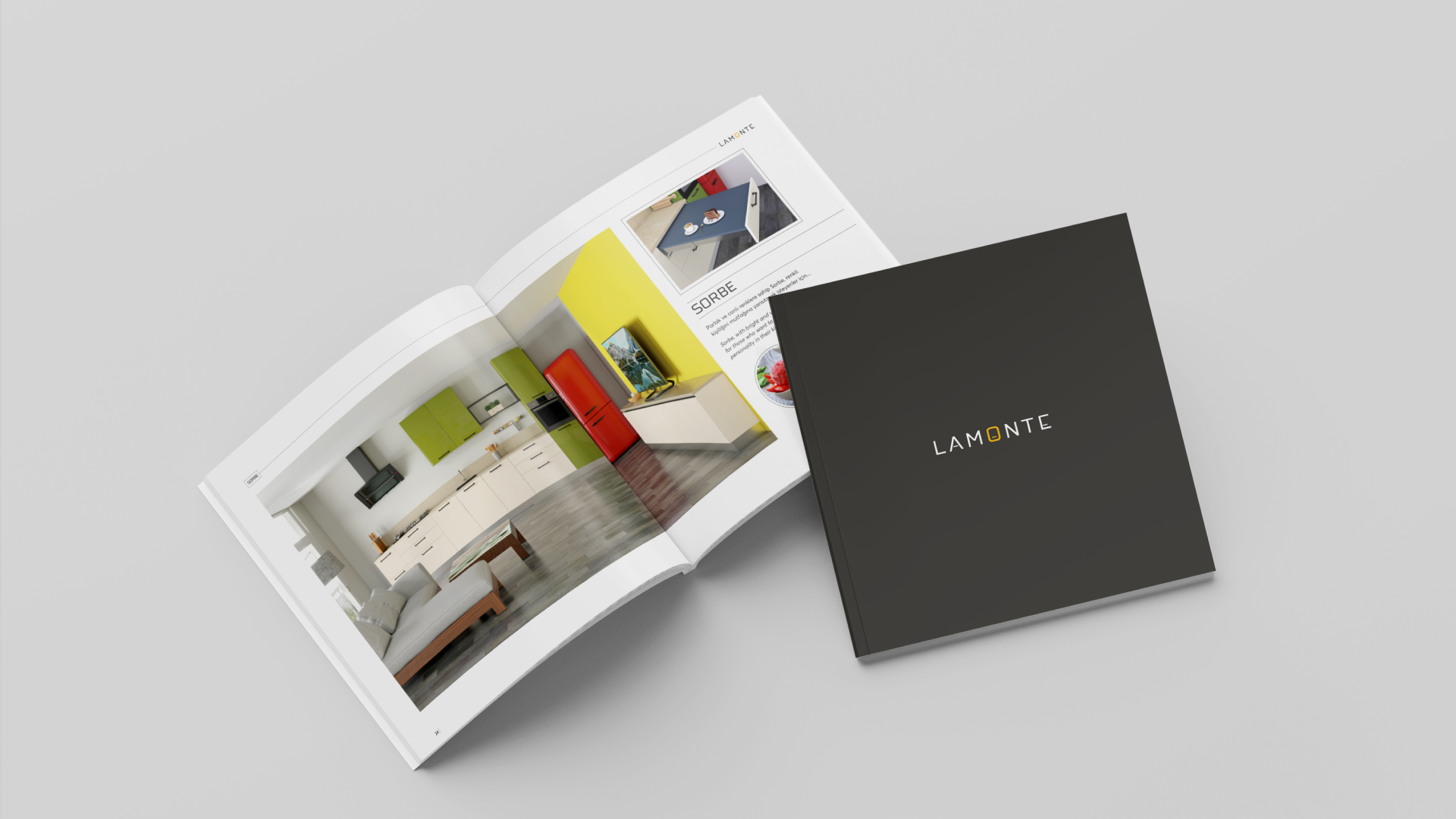 Lamonte Mutfak Katalog Tasarımı