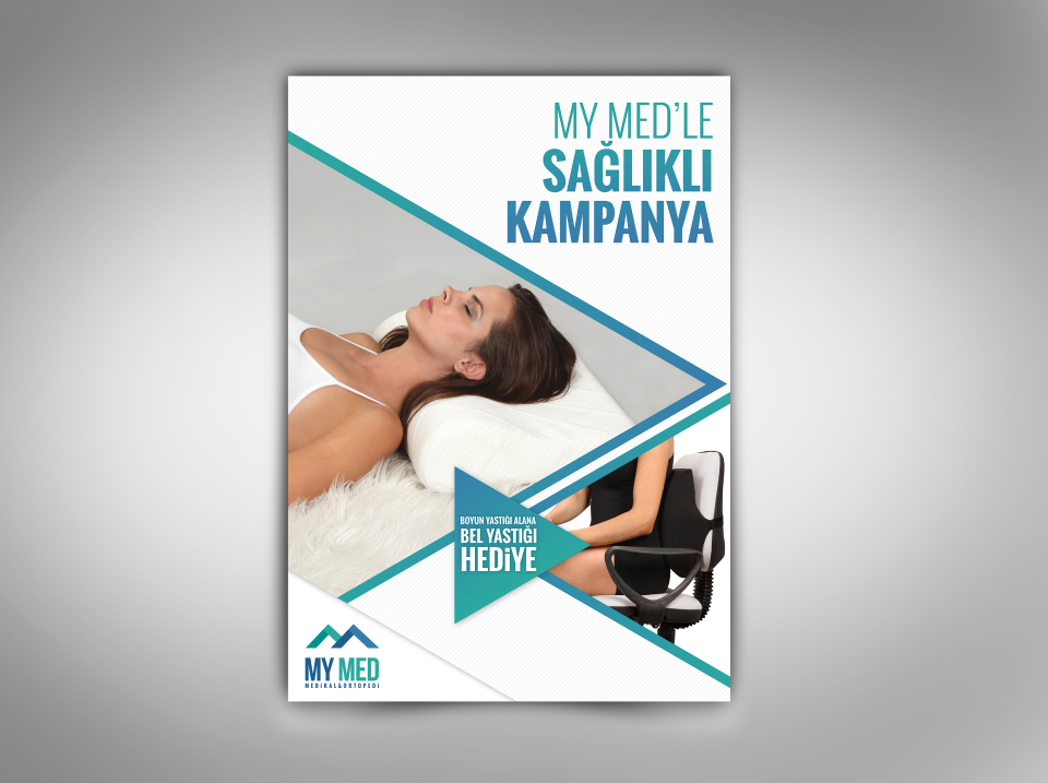 MyMed Sağlık poster tasarımı