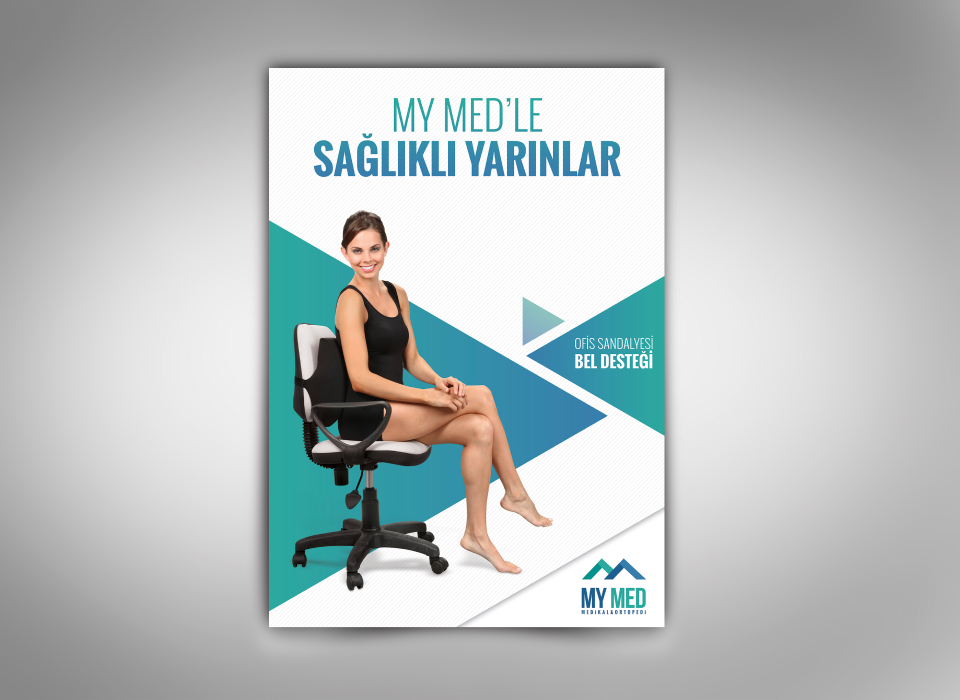 MyMed Sağlık poster tasarımı