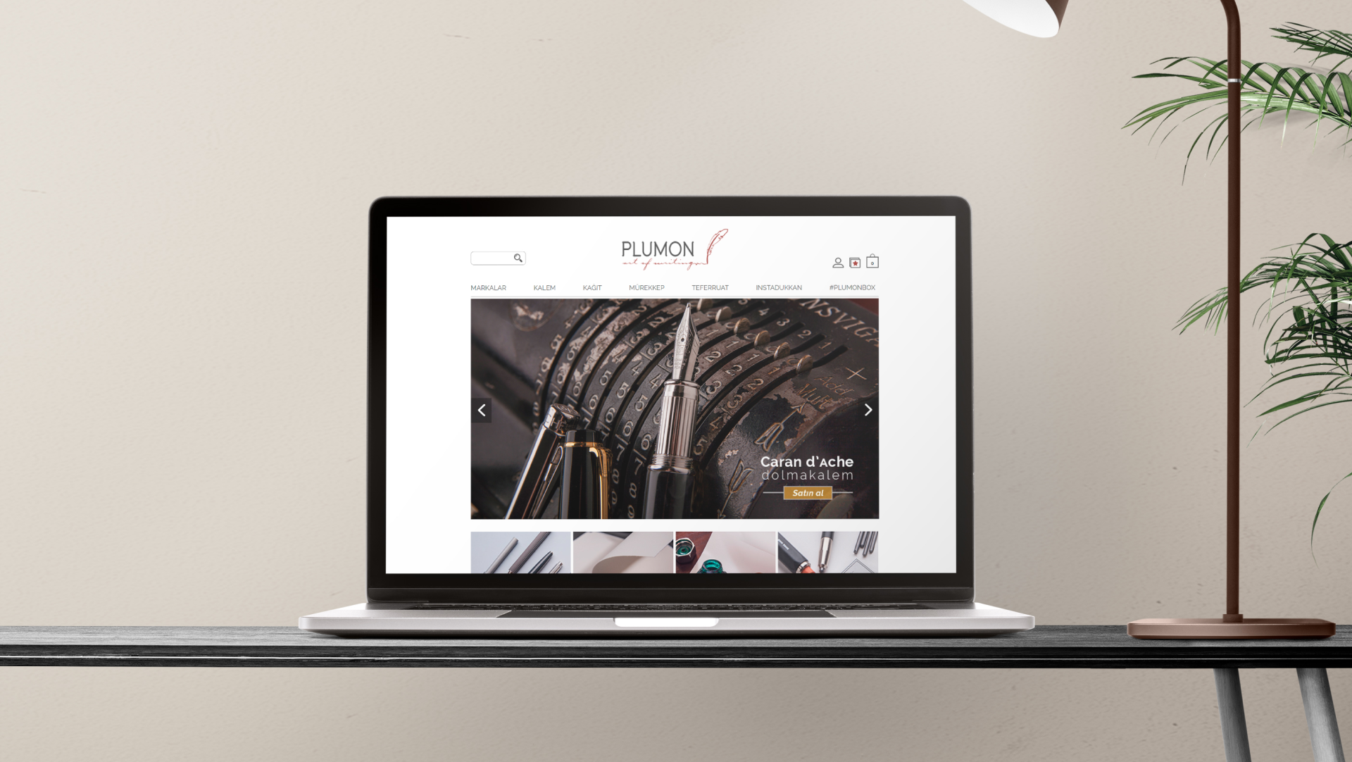 Plumon e-ticaret Website Tasarımı