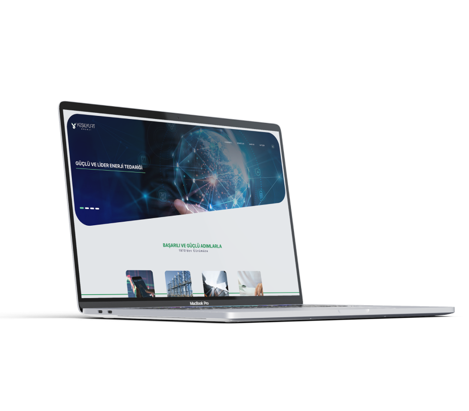 Yeşilyurt Enerji Website Tasarımı