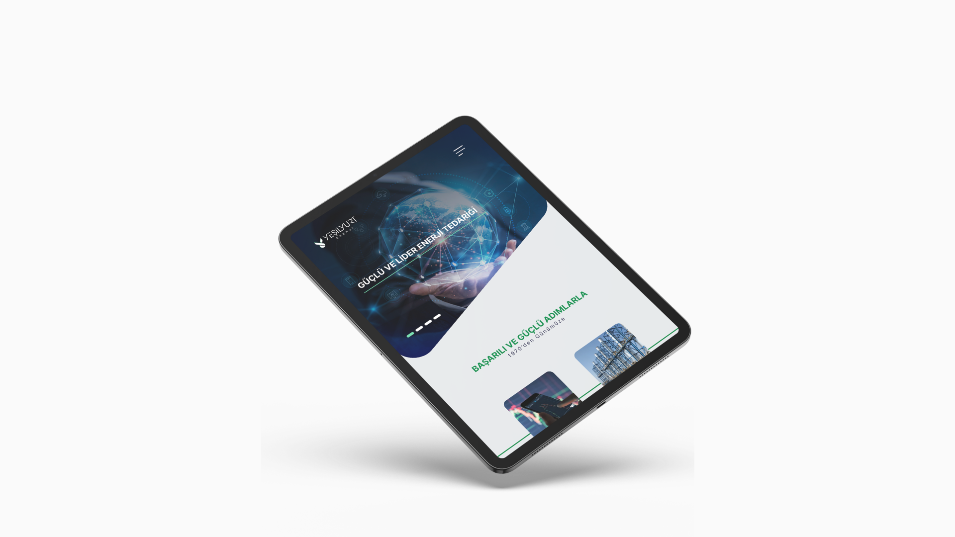 Yeşilyurt Enerji Website Tasarımı